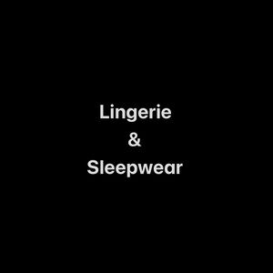 Lingerie & Sleepwear Section